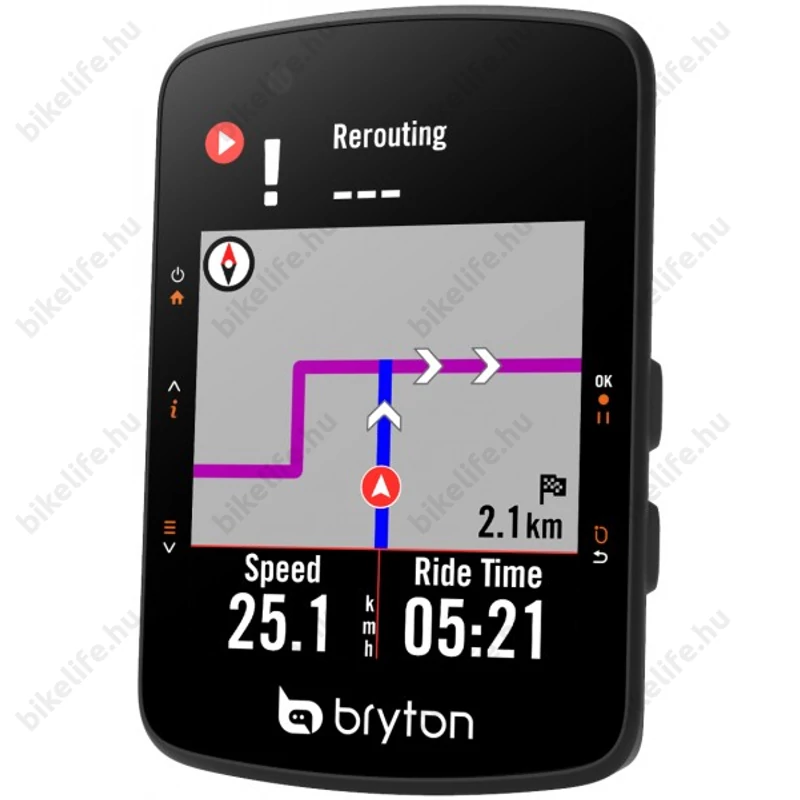 Bryton Rider 550D GPS kilométeróra szett 2,8