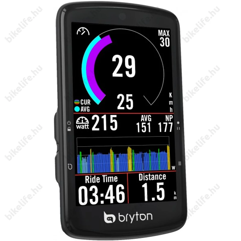 Bryton Rider S810T GPS kilométeróra szett HRM+CAD+SPD 3,5