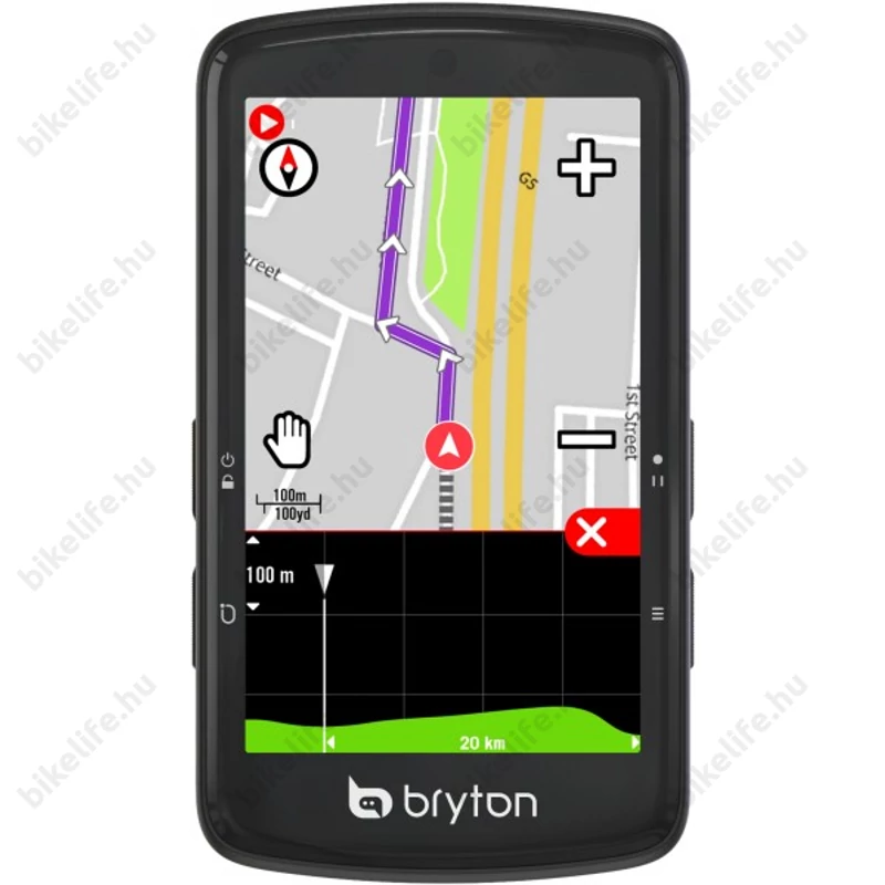 Bryton Rider S810T GPS kilométeróra szett HRM+CAD+SPD 3,5