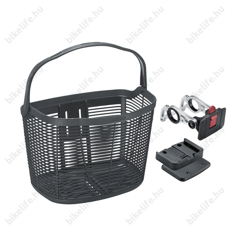 Kellys Load Front első kosár levehető fekete műanyag/fém adapter