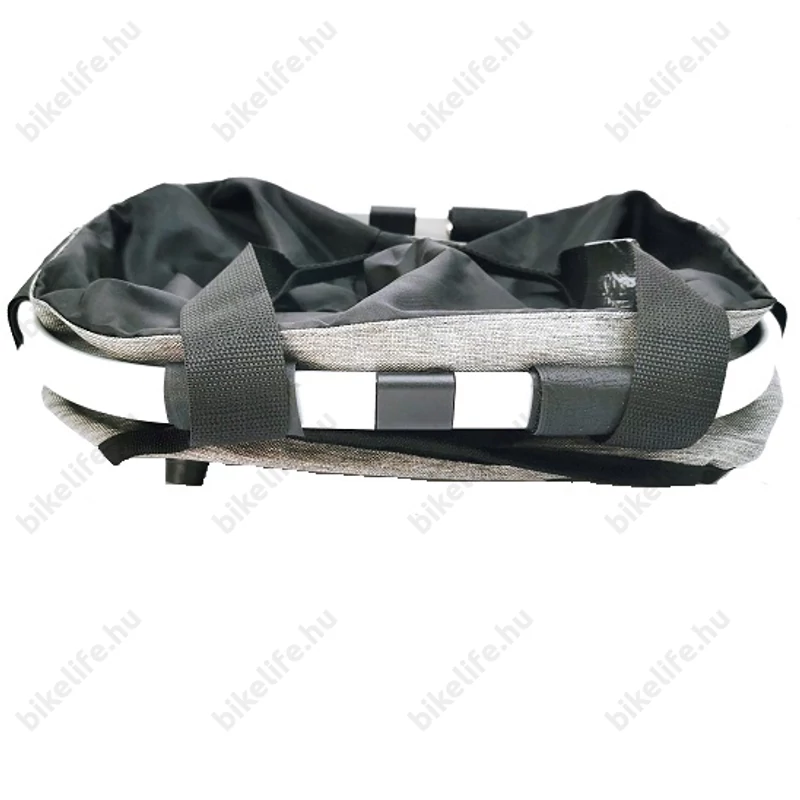 Fashion első kosár női alukeretes gyorsrögzítős 5kg-ig terhelhető szürke