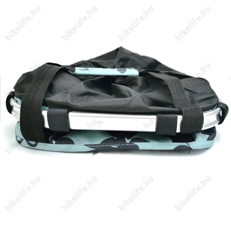 Fashion első kosár női alukeretes gyorsrögzítős 5kg-ig terhelhető világos kék