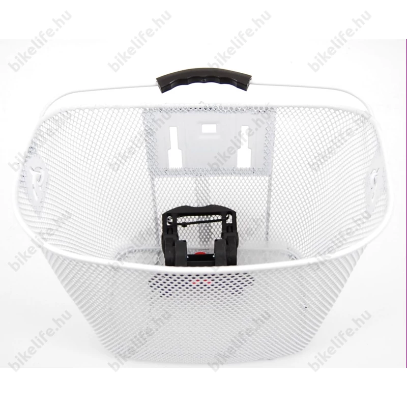 Kosár előre sűrűszövésű fehér klikkes 5kg-ig