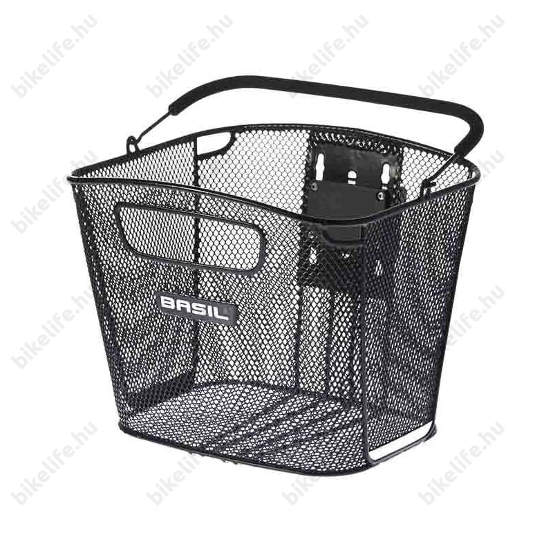 Basil Bold KF első kosár acél, sűrűszövésű, KlickFix kompatibilis, adapter nélkül