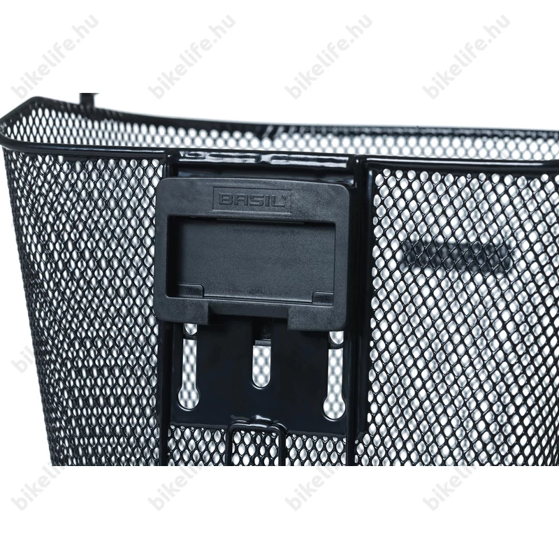 Basil Bremen KF első kosár acél, sűrűszövésű, KlickFix AH-adapterrel