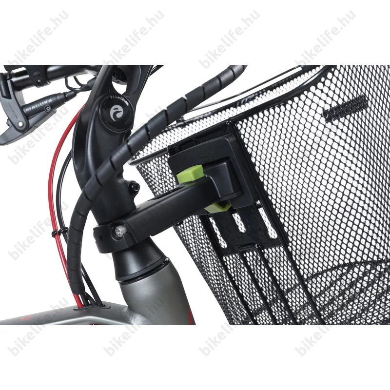 Basil Bremen KF első kosár acél, sűrűszövésű, KlickFix AH-adapterrel