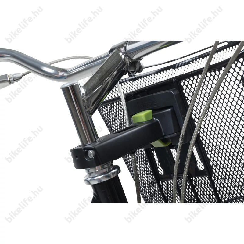 Basil Bremen KF első kosár acél, sűrűszövésű, KlickFix AH-adapterrel