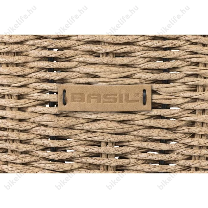 Basil Bremen Rattan Look KF első kosár acél, sűrűszövésű, KlickFix kompatibilis, adapter nélkül