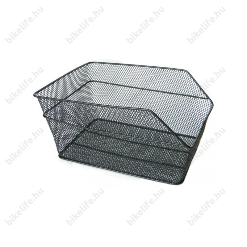 Kosár hátsó fekete sűrű mély 29cm szélesség X 39cm hosszúság X 19cm magasság