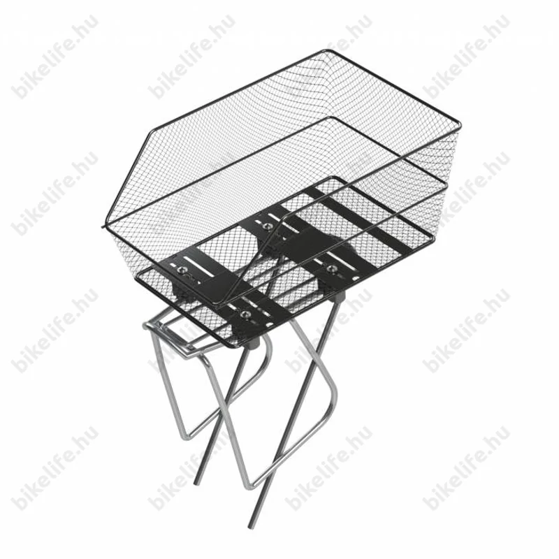 Basil Cento kosár hátsó WSL System (pedelechez is) 40x32x29 fekete
