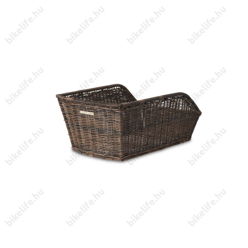 Basil Cento Rattan Look hátsó kosár natúr barna