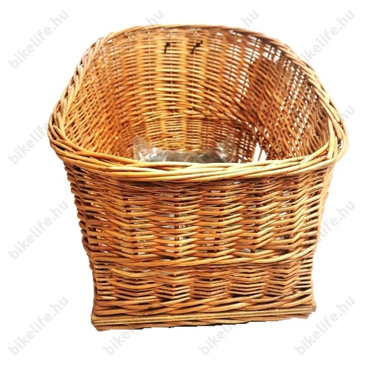 Basil Pasja kisállat szállító hátsó kosár rattan, 45x28cm
