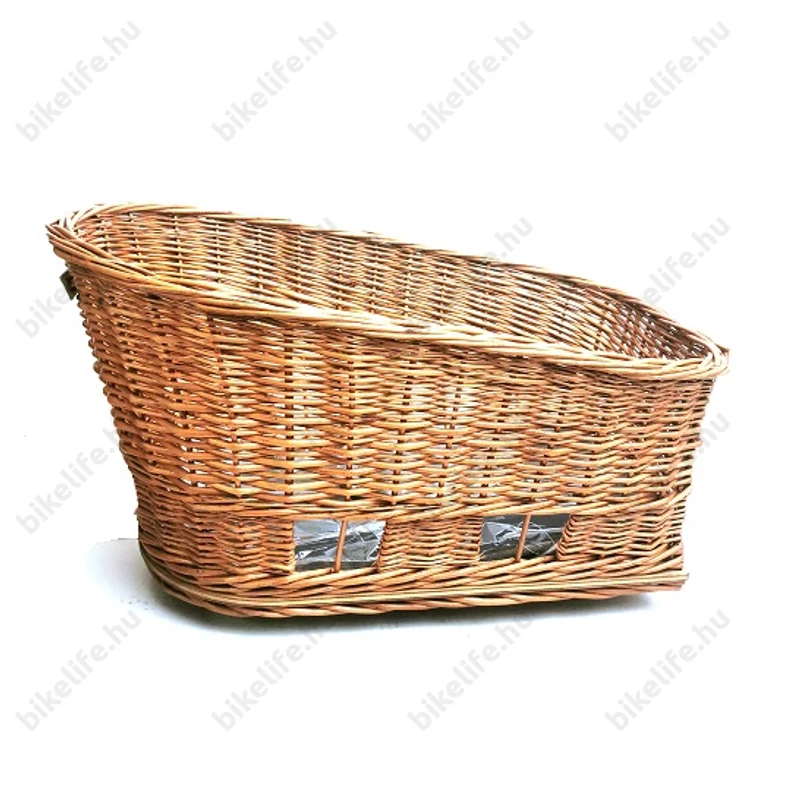 Basil Pasja kisállat szállító hátsó kosár rattan, 45x28cm