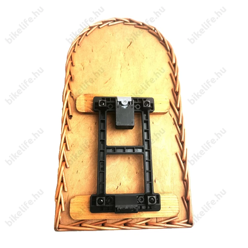 Basil Pasja kisállat szállító hátsó kosár rattan, 45x28cm