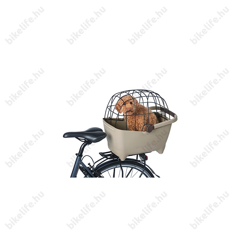 Basil Buddy kisállat szállító hátsó MIK 2.0 kompatibilis barna