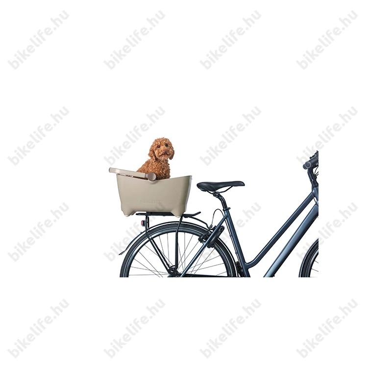 Basil Buddy kisállat szállító hátsó MIK 2.0 kompatibilis barna