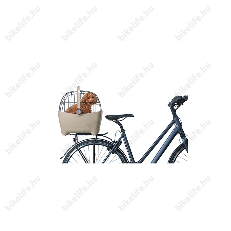 Basil Buddy kisállat szállító hátsó MIK 2.0 kompatibilis barna