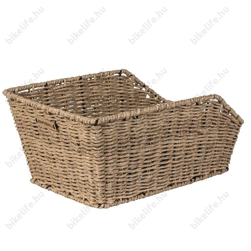 Basil Canto Look hátsó kosár világosbarna 47x47x22cm