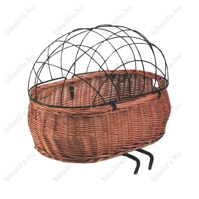 Basil Pluto kisállat szállító előre, felfogatással, 50x37x20 cm, természetes barna