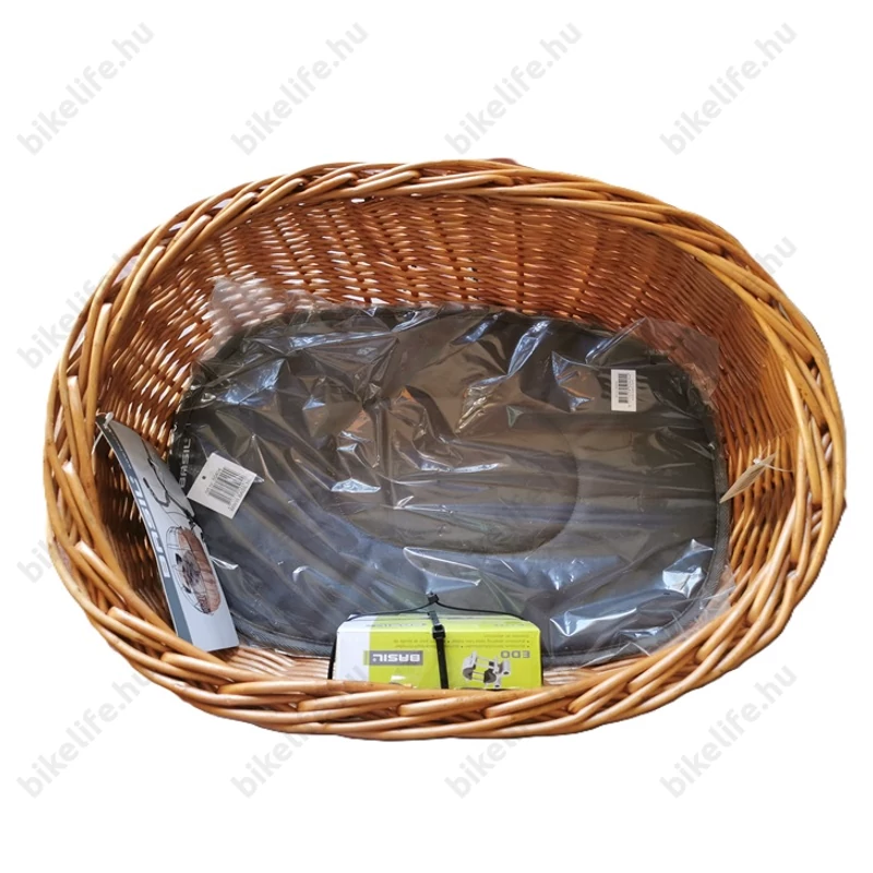 Basil Pluto kisállat szállító előre, felfogatással, 50x37x20 cm, természetes barna