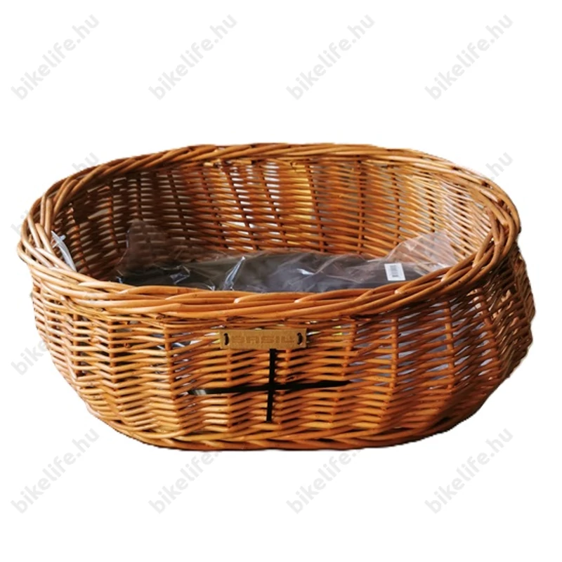 Basil Pluto kisállat szállító előre, felfogatással, 50x37x20 cm, természetes barna