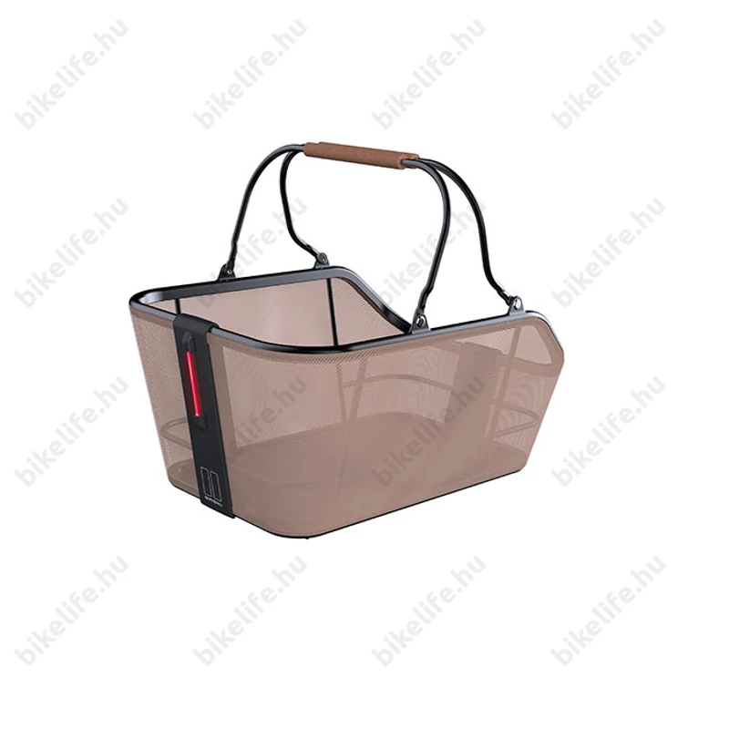 Basil Cento Tech Fiber Nordlicht MIK tech szövet anyag, beépített világítás, MIK felfogatás, barna