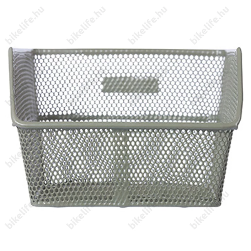 Basil Cento hátsó kosár fém, sűrűszövésű, fix rögzítés, oliva zöld