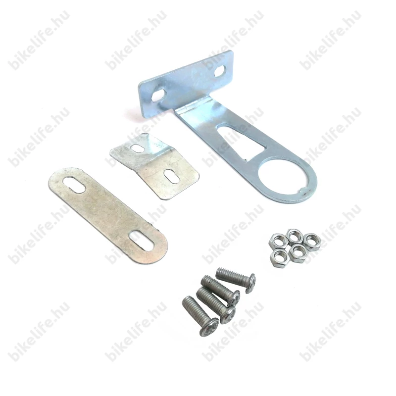 Gyerek kosár kerékpárra sűrűszövésű fém rózsaszín fix rögzítésű