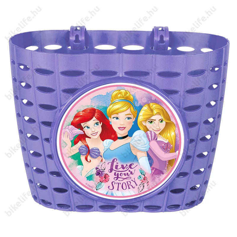 Disney Princess hercegnős gyerekkosár kerékpárra