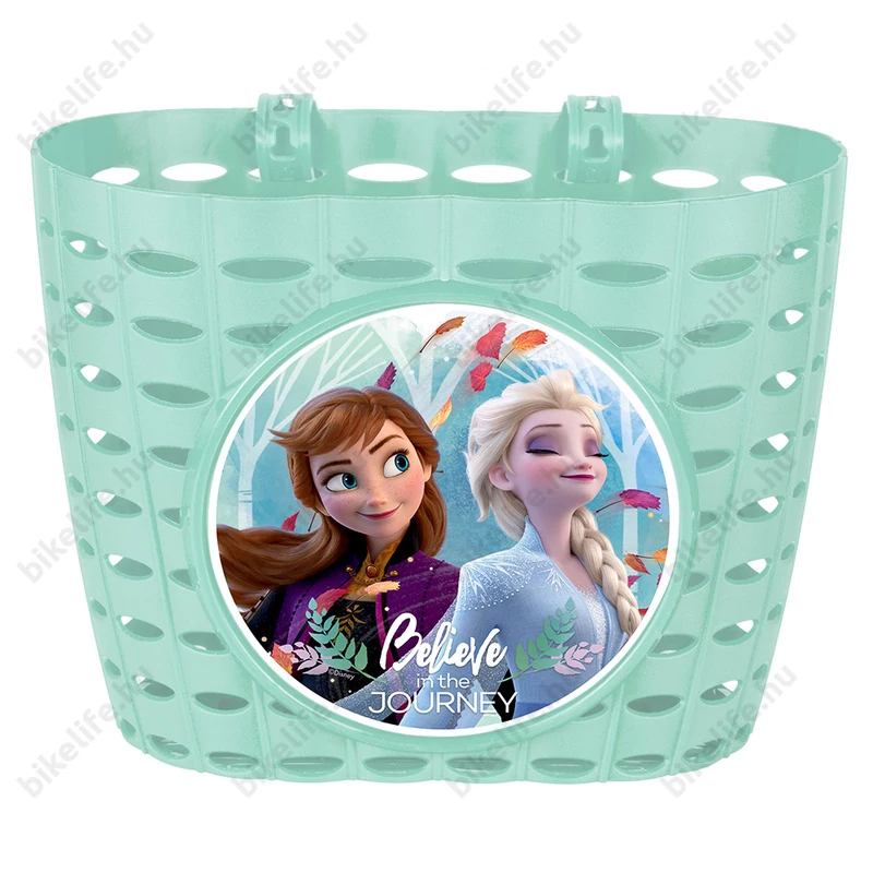 Disney Frozen gyermek kosár kormányra, türkiz