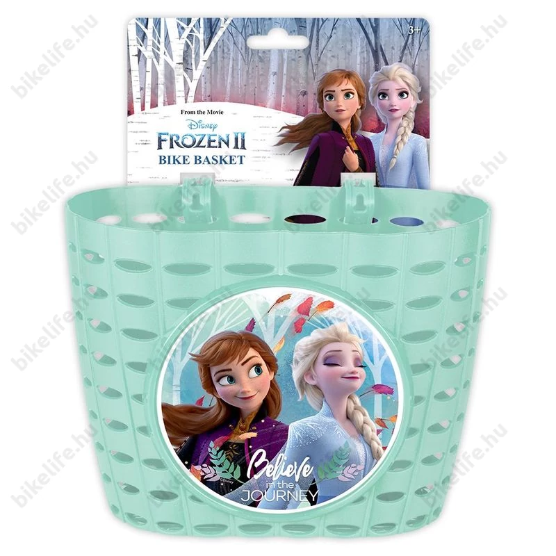 Disney Frozen gyermek kosár kormányra, türkiz