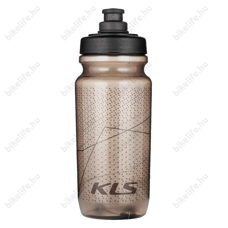 Kellys Savana kulacs 550ml, átlátszó fekete