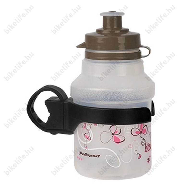 Polisport Birdy kulacs gyerekbiciklire gumipántos kulacstartóval