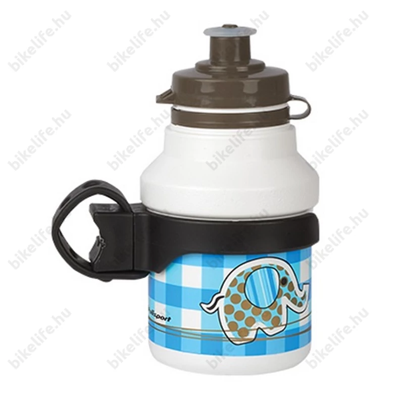 Polisport Elephant kulacs gyerekkerékpárra gumipántos kulacstartóval