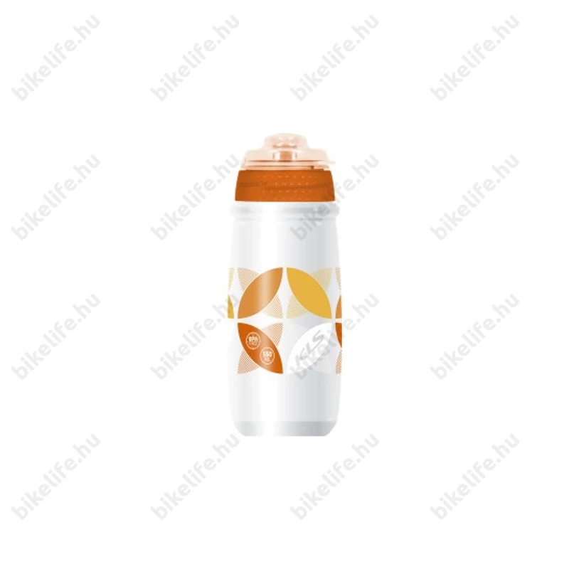 Kellys Atacama kulacs 650ml kupakkal fehér/narancs