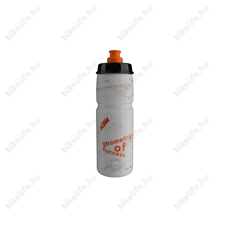 KTM Bottle Signature Transparent 750ml átlátszó/narancssárga