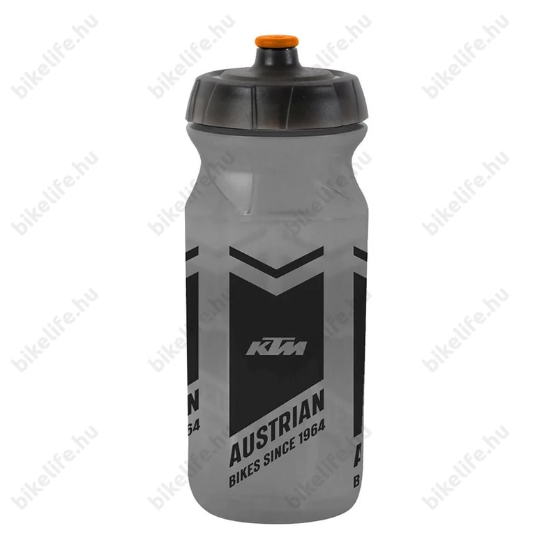 KTM kulacs 650ml füstszínű fekete grafikával