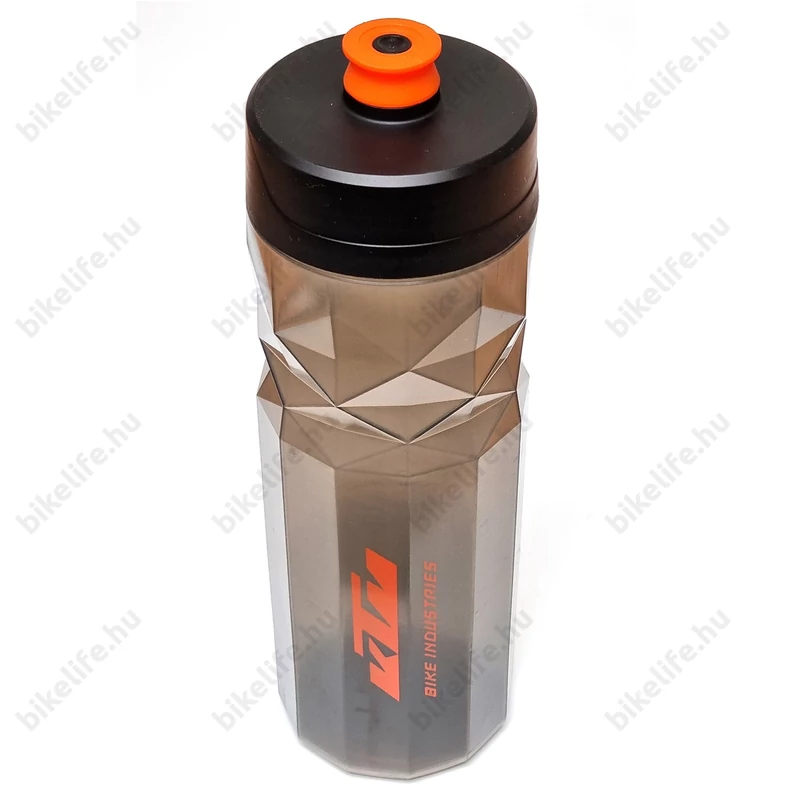 KTM kulacs 650ml füstszínű fekete grafikával