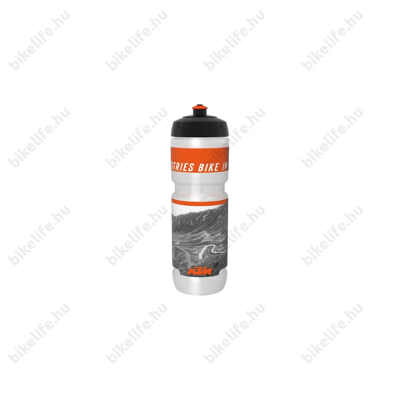 Kulacs KTM Uphill 0,8L, átlátszó/narancs