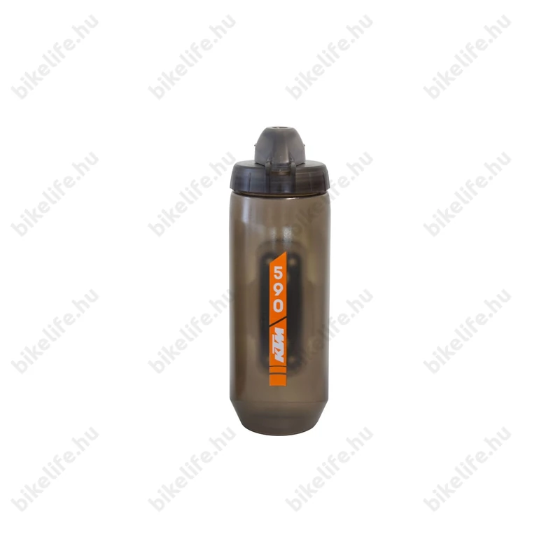 KTM Hydravalve II kulacs+tartó extra erős Fidlock mágneses rögzítéssel automata szeleppel 590ml szürke/narancssárga