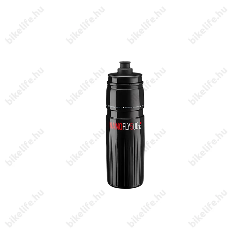 Elite NanoFly kulacs thermo fekete 500ml 4órás