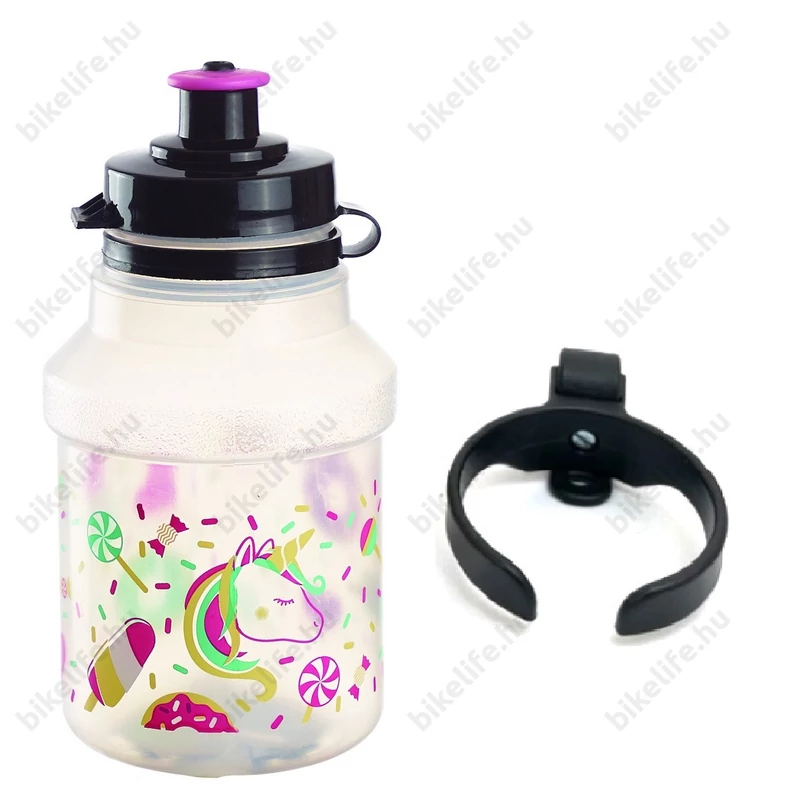 Polisport Lolipops kulacs gyerekbiciklire gumipántos kulacstartóval
