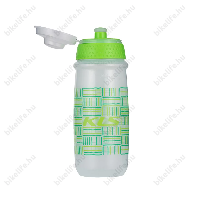 Kellys Atacama 022 kulacs 650ml kupakkal, fehér/zöld