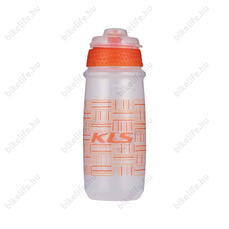 Kellys Atacama 022 kulacs 650ml kupakkal, fehér/narancs