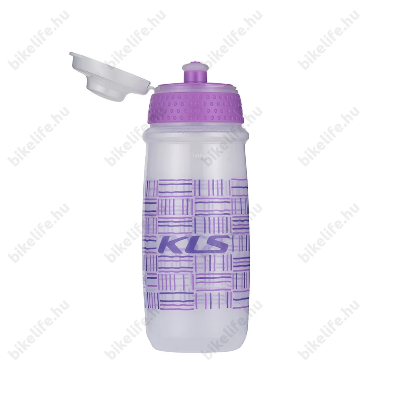 Kellys Atacama 022 kulacs 650ml kupakkal, fehér/lila