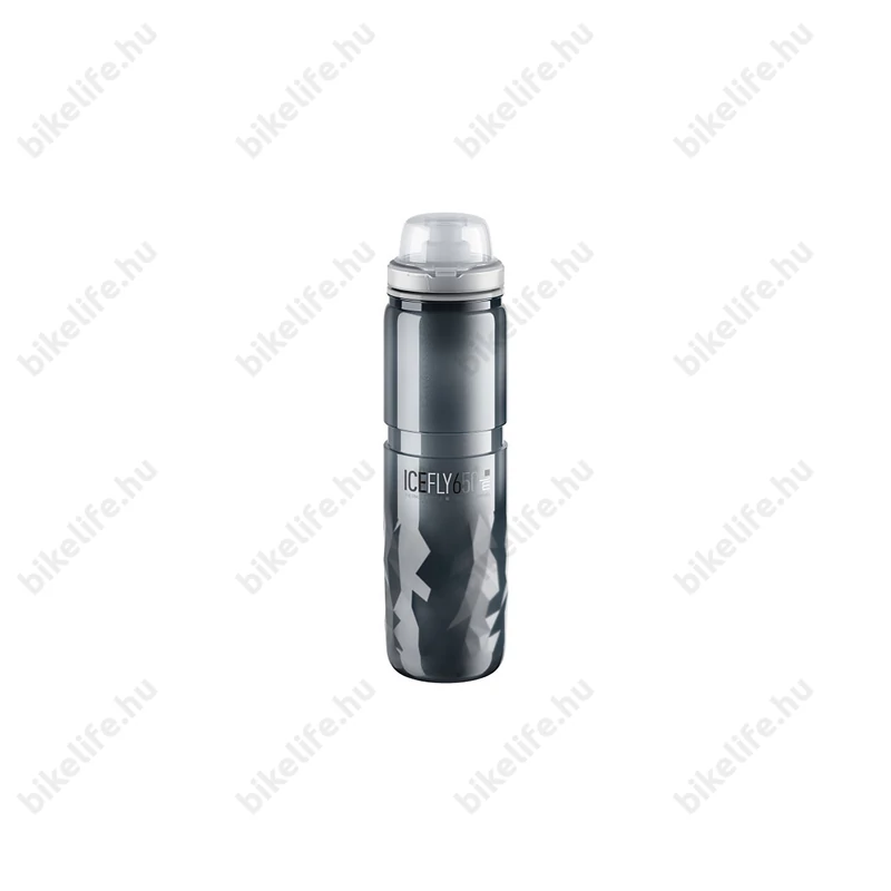 Elite ICE FLY Smoke kerékpáros kulacs extra könnyű BPA mentes 650ml