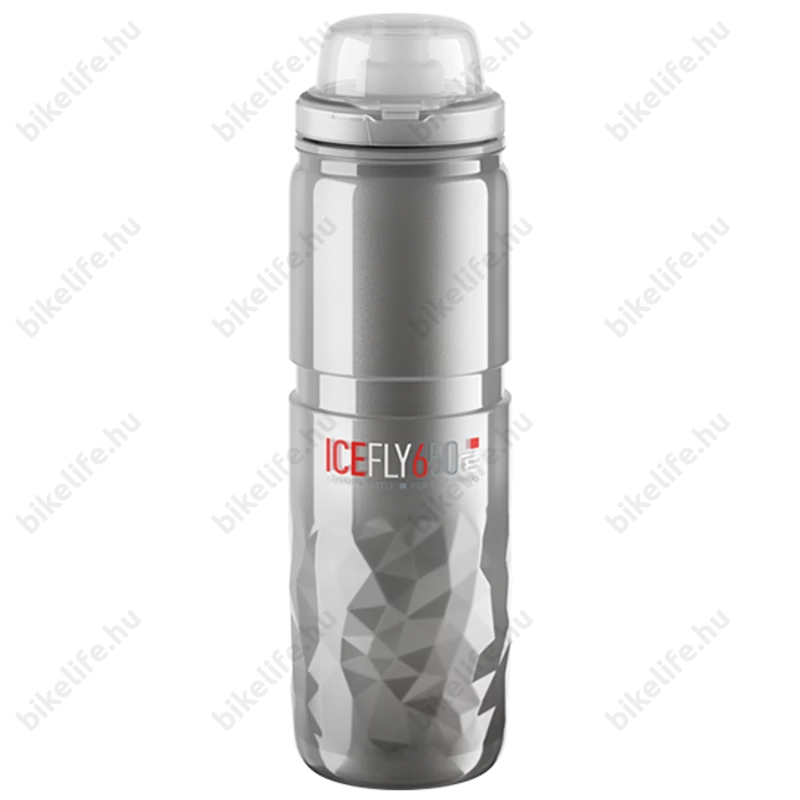 Elite ICE FLY Clear kerékpáros thermo kulacs extra könnyű BPA mentes 650ml