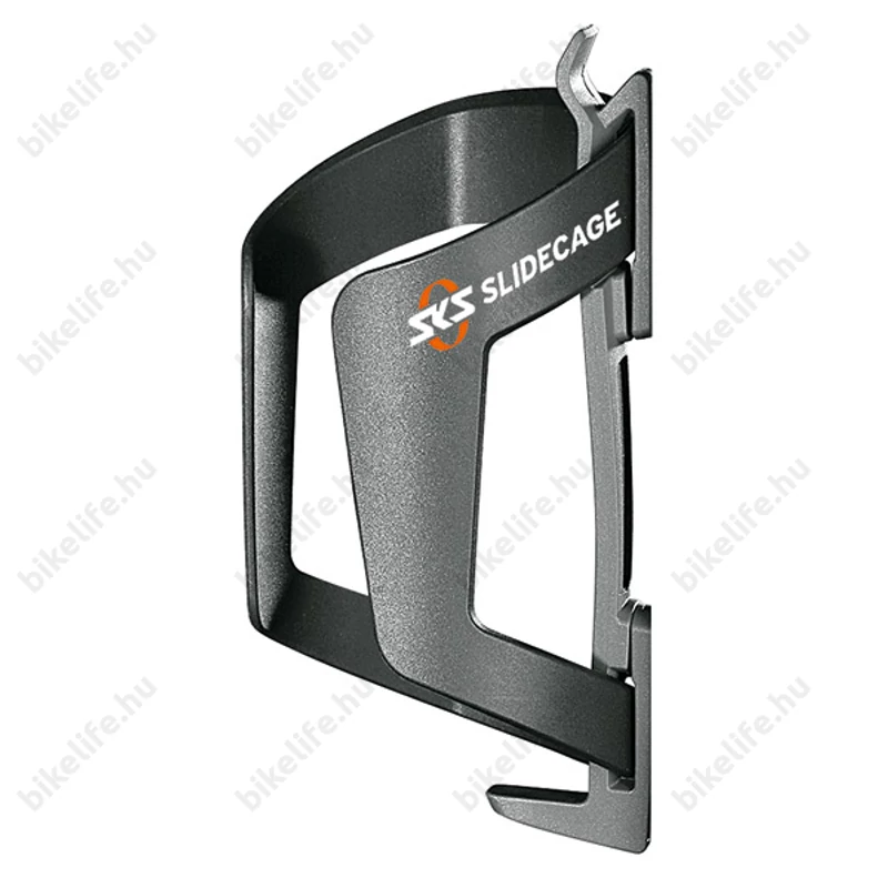 SKS Slidecage kulacstartó, női vázakhoz is (oldalról is behelyezhető a kulacs) fekete, műanyag
