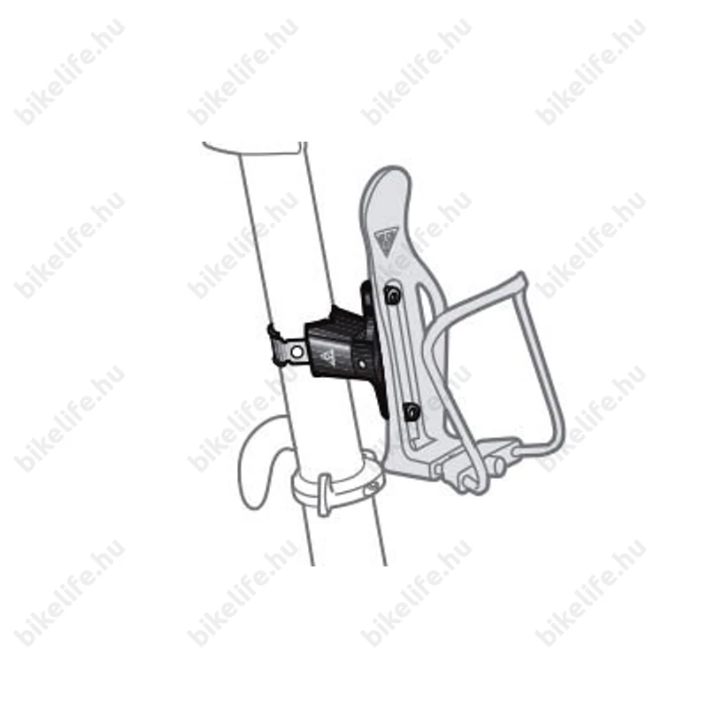 Topeak CageMount kulacstartó adapter kormányra fekete