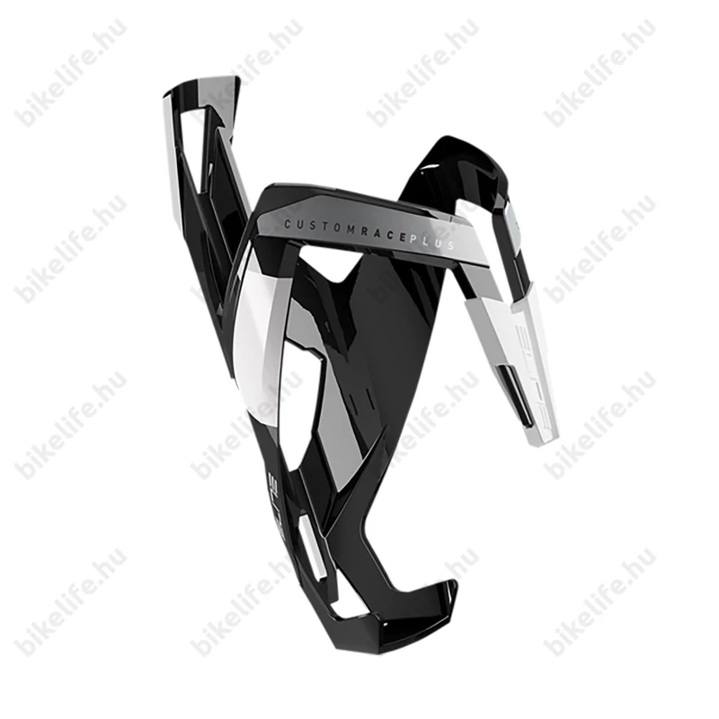 Elite Custom Race Plus üvegszál erősítésű műanyag kulacstartó fekete/fehér